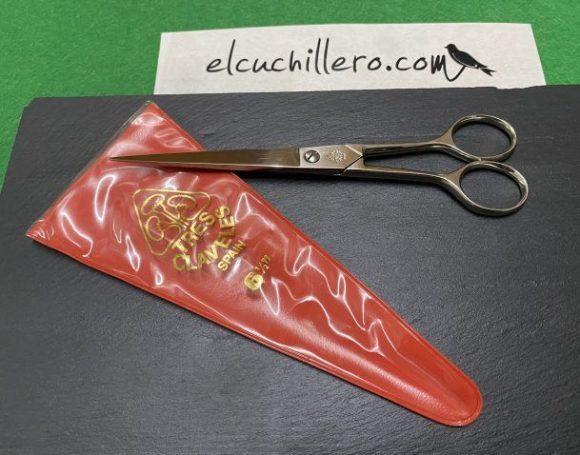 Tijera clásica de peluquero Tres Claveles