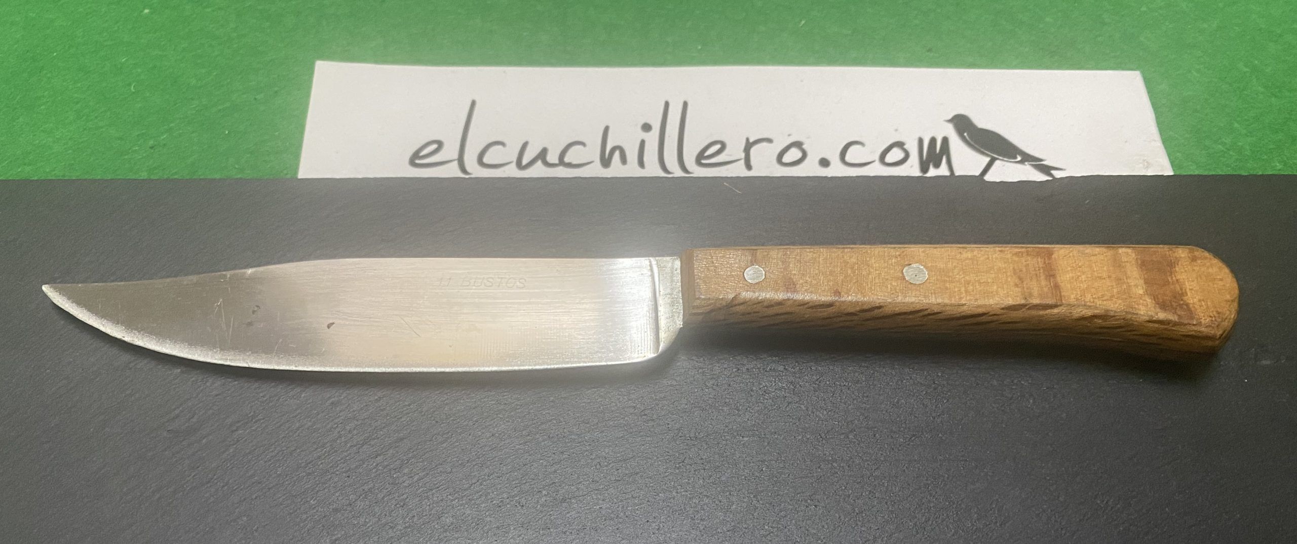 Cuchillo Bustos madera